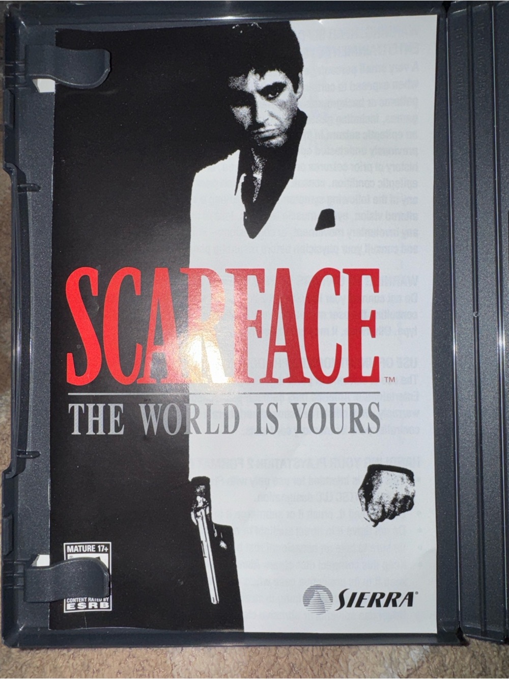 Scarface 'The World Is Yours' PS2 game